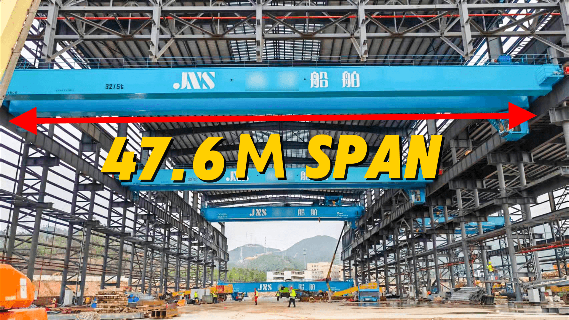 Gantry crane installation Tailor Made for Shipyard Application