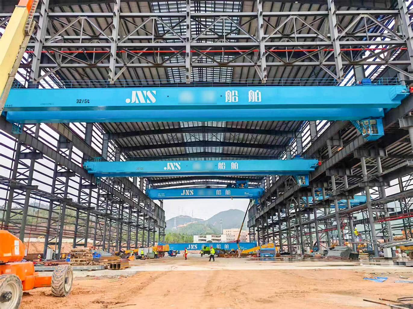 guanhui 32 5t bridge crane shipyard main beam