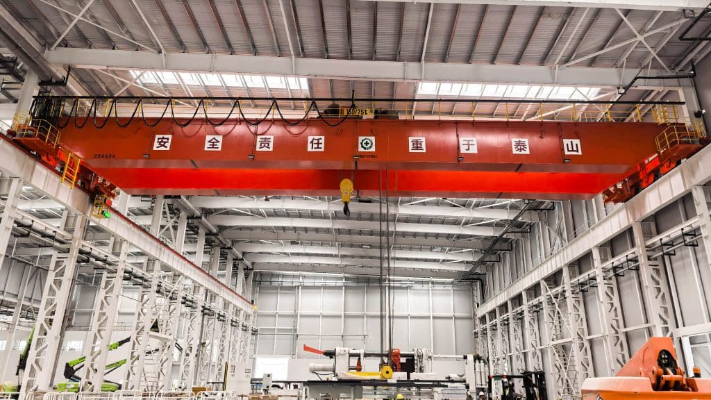 150t 75t overhead crane automotive plant