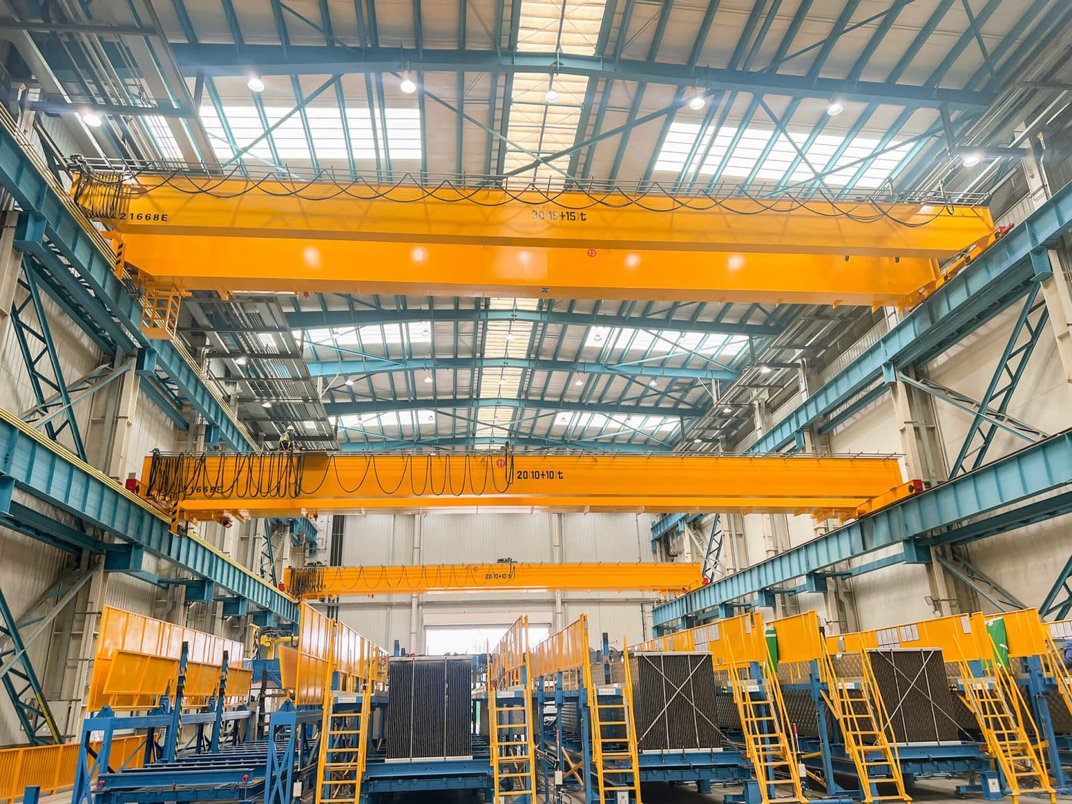 overhead crane vfd control smooth movement