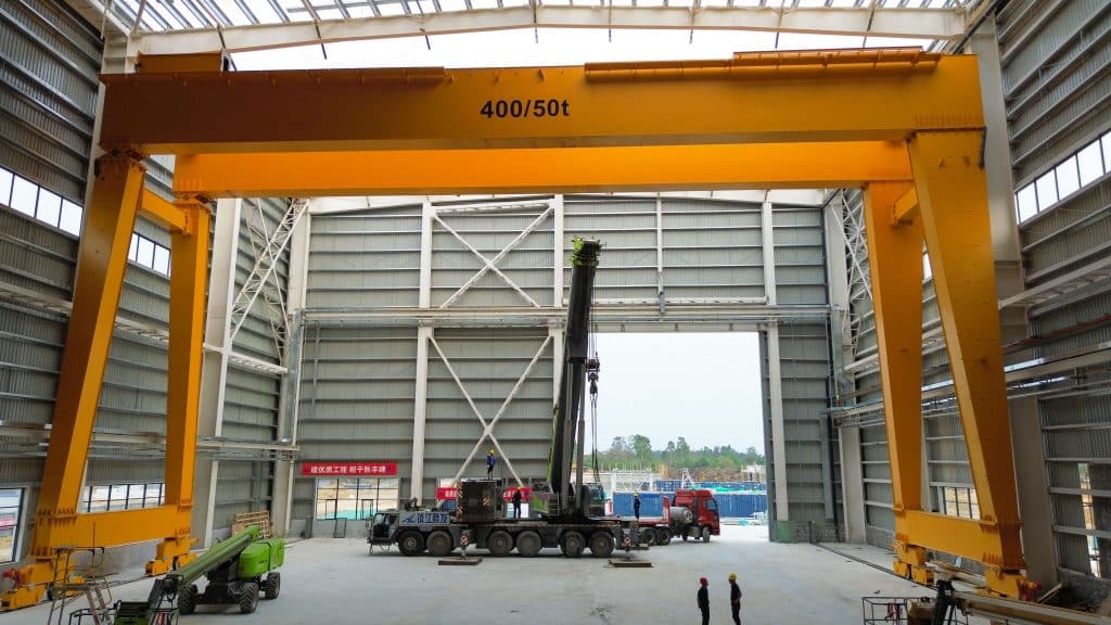 400t double girder overhead crane