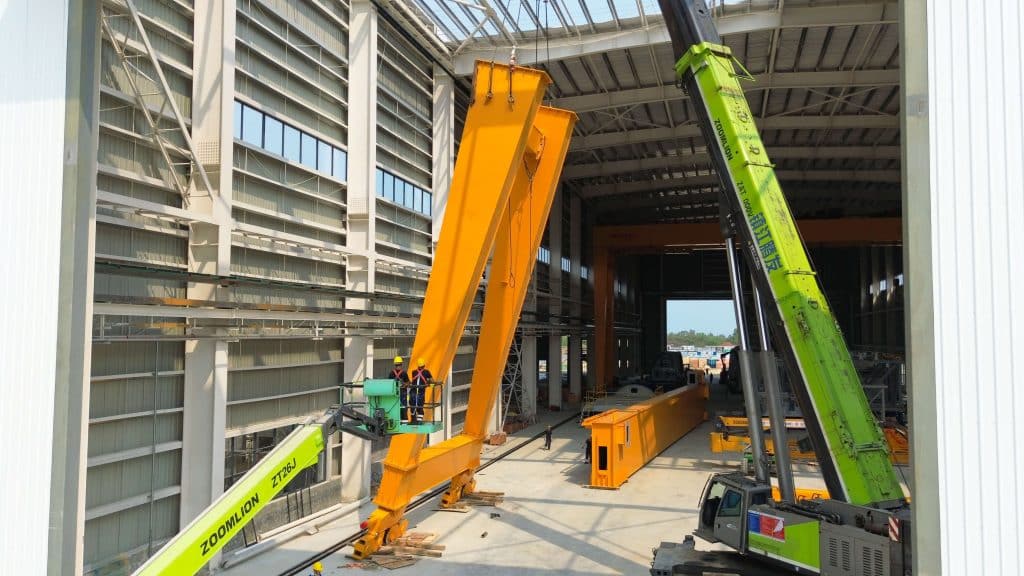 Crane for wind power industry